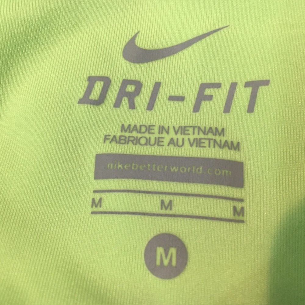Women’s Nike Dri-Fit Running Athletic Shorts Blue/Purple/Neon Size Medium - Picture 5 of 5